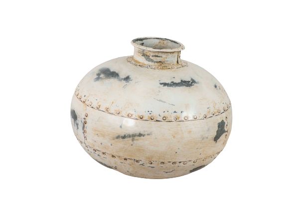 ALGAE - POT WATER COLOURED WHITE D35 X H27 CM