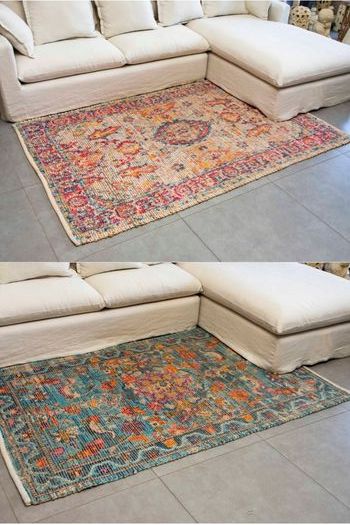 LESMANA - RUG JUTE DIGITAL PRINT 200 X 120 CM