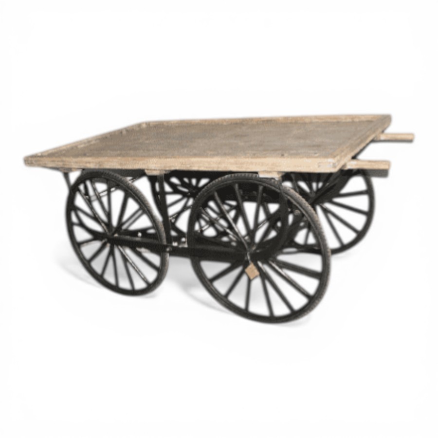 GLASGOW - WOODEN CART 166 X 102 X H 80