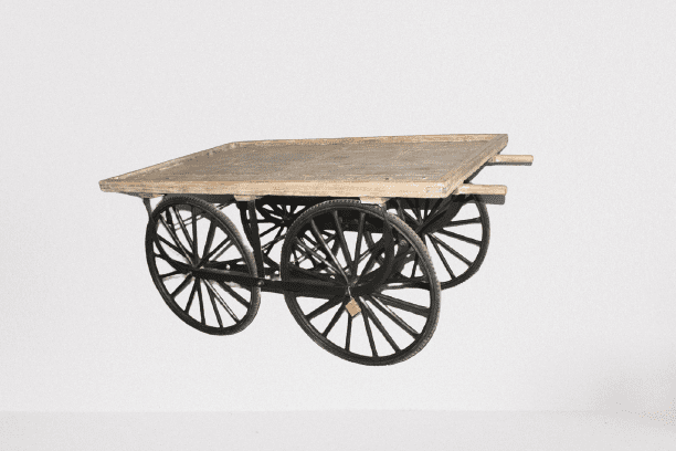 GLASGOW - WOODEN CART 166 X 102 X H 80