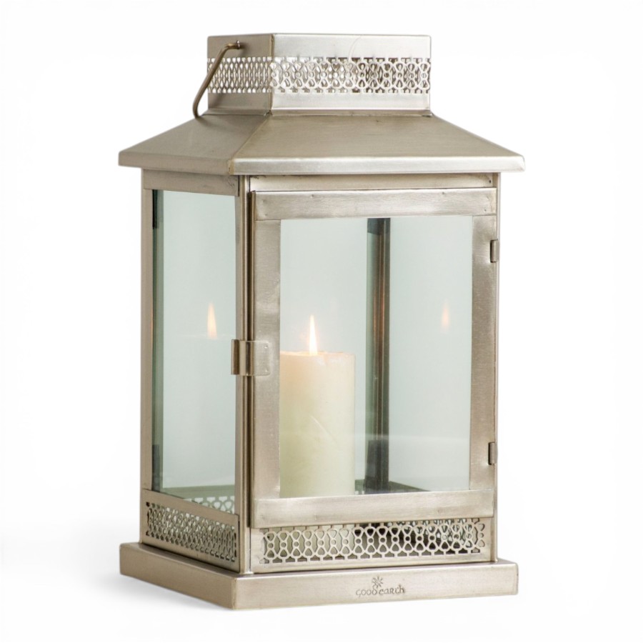 TORRAVA - LANTERN SQUARE IRON 20 X H 40 CM
