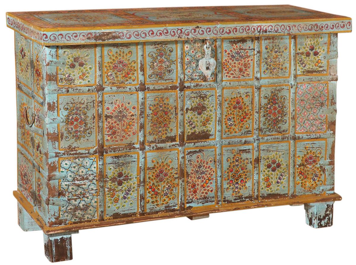 SIDI - TRUNK HAND PAINTED 128 X 39 X H 84 CM