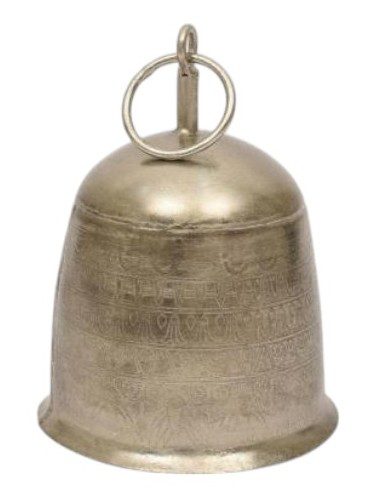 BACHU  - BELL IRON NICKEL ANTIQUE SILVER D10H18