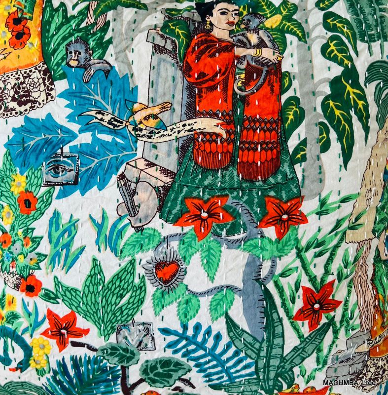 OTIS - CUSHION COVER FRIDA PRINT 45X45