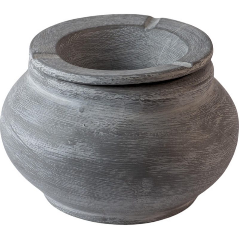 PESINA - ASHTRAY TERRACOTTA ROUND GREY 20