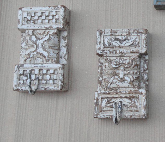 ELITE - COAT HANGER HOOK WHITE 19 X 11 CM