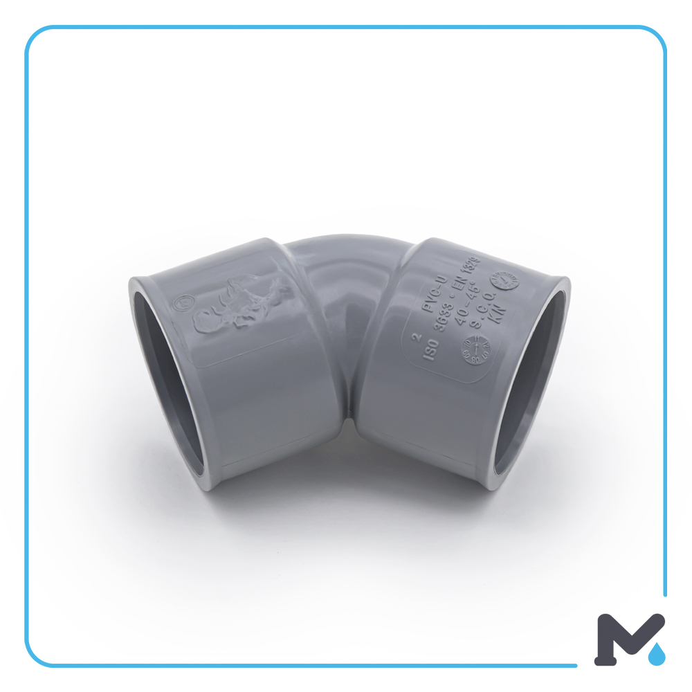 PVC ELBOW 45° [NP PN6]