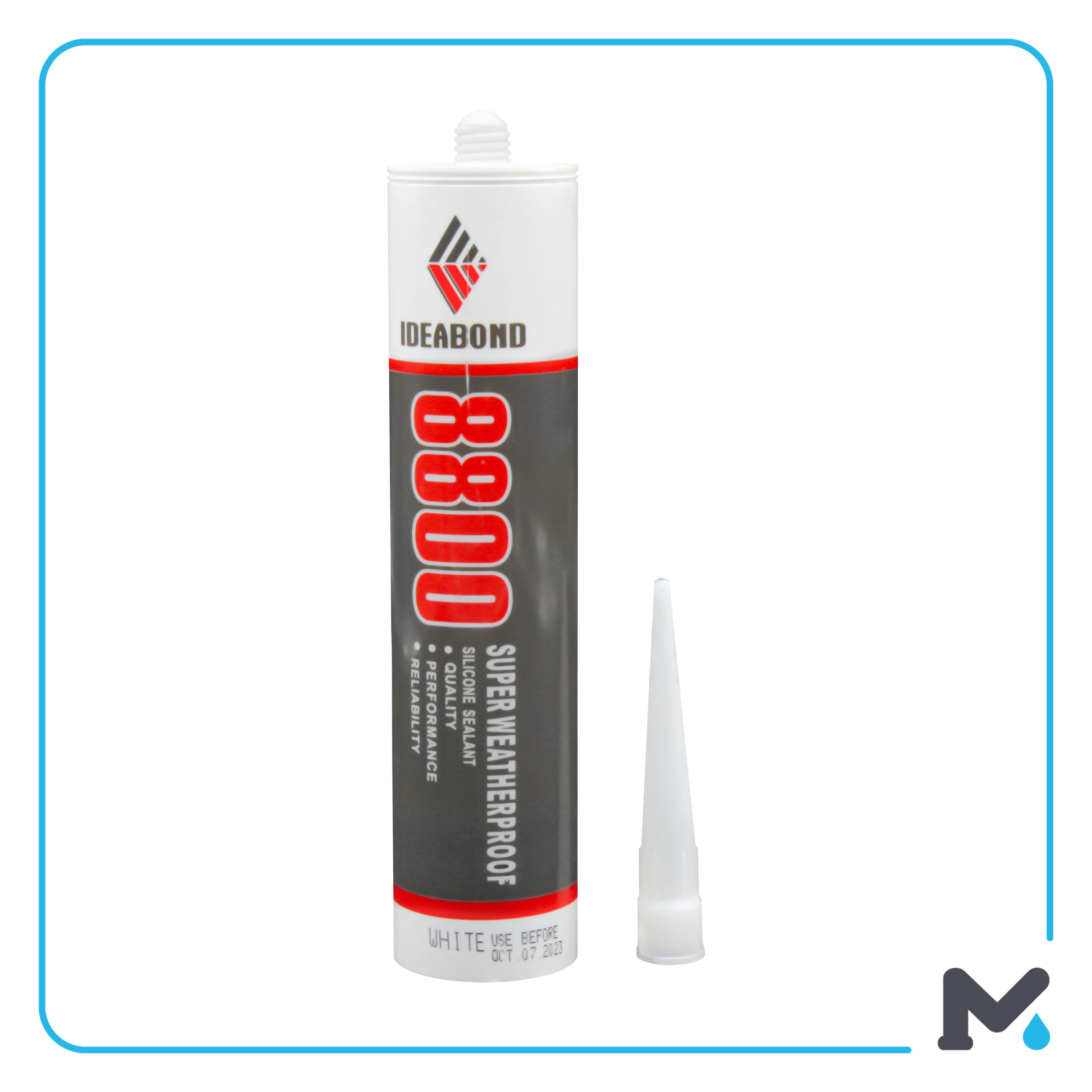 IDEABOND SILICONE WHITE [300ml]