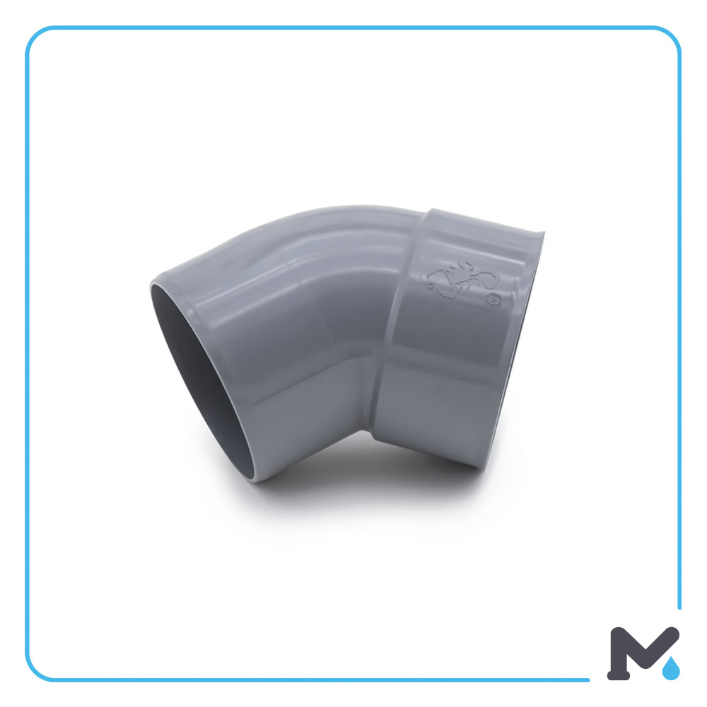 PVC ELBOW MF 45° [NP PN6][100mm]