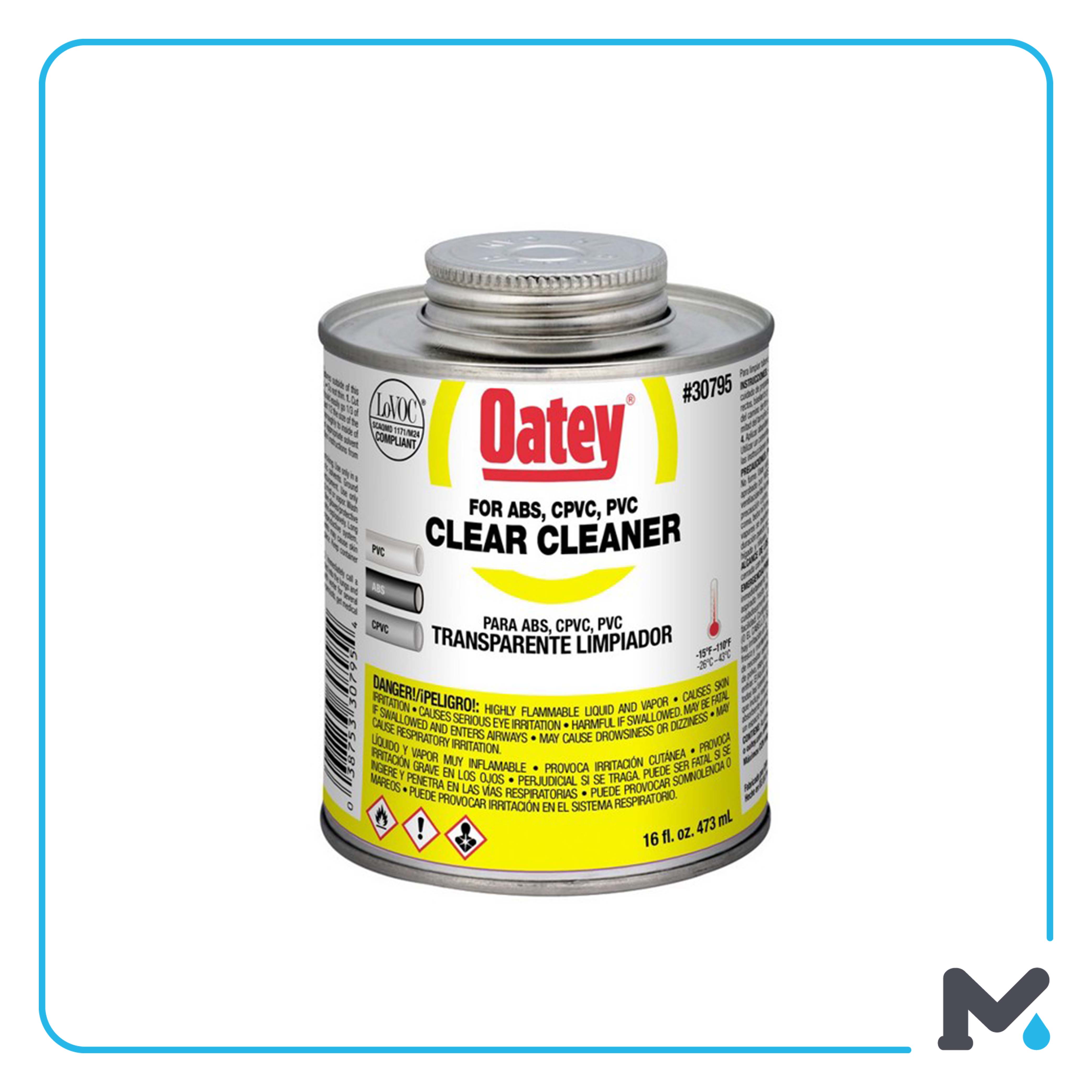 CLEAR PRIMER/CLEANER OATEY  [473ml]