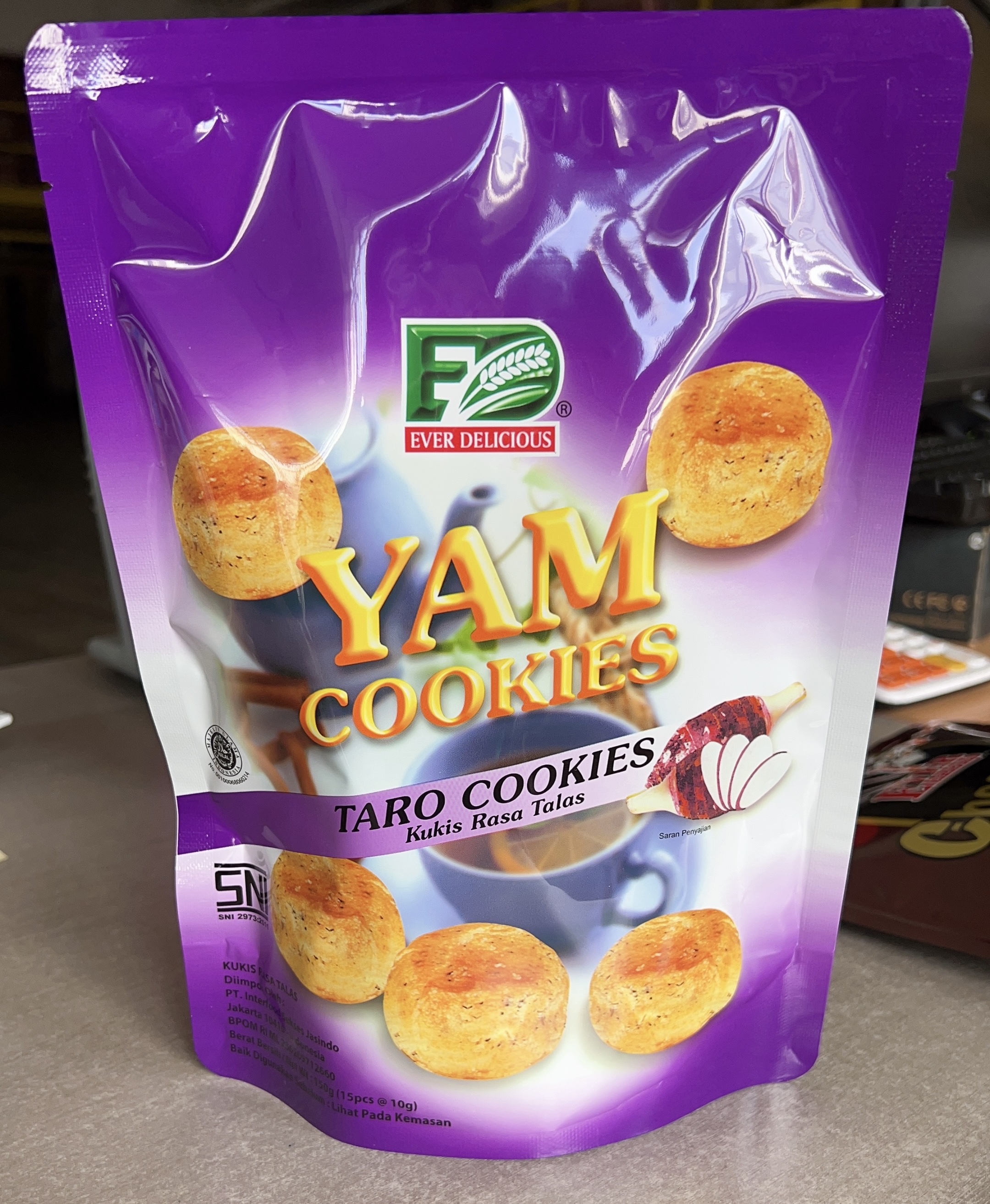 EVER DELICIOUS - YAM COOKIES - 150G