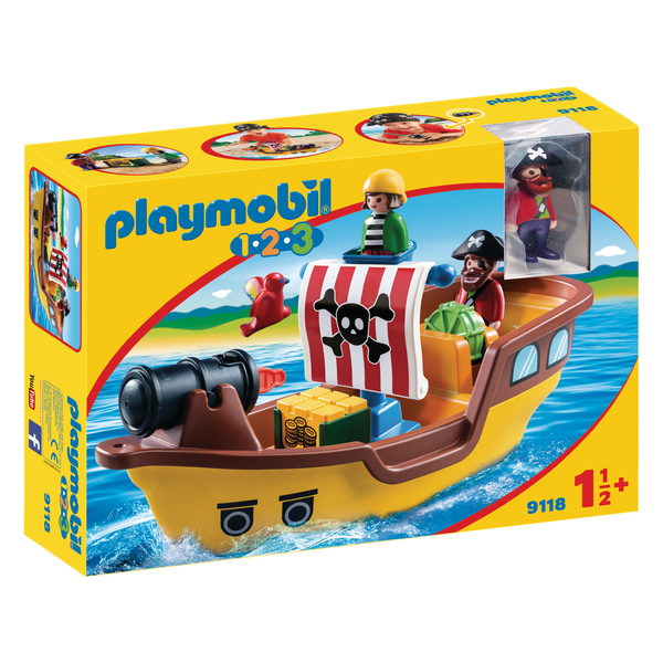 6765 - Arche De Noé Transportable - Playmobil 1.2.3 Playmobil : King Jouet, Playmobil  Playmobil - Jeux d'imitation & Mondes imaginaires