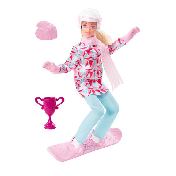 Poupée Barbie snowboardeuse