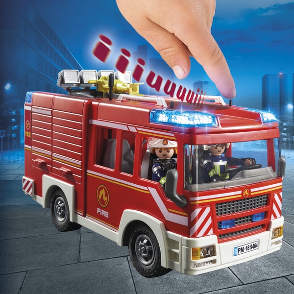 70554 - Playmobil Stuntshow - Véhicule et pompier Playmobil : King Jouet, Playmobil  Playmobil - Jeux d'imitation & Mondes imaginaires