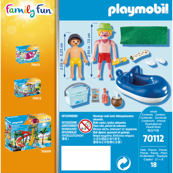 70609 - Playmobil Family Fun - Parc aquatique avec toboggans Playmobil :  King Jouet, Playmobil Playmobil - Jeux d'imitation & Mondes imaginaires
