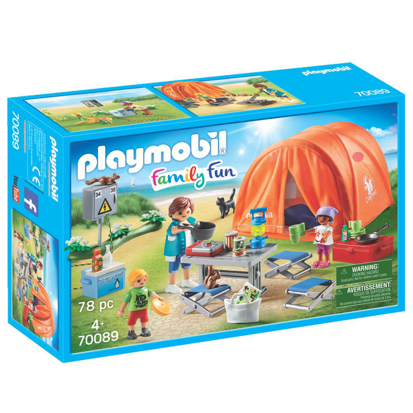 70089 - Playmobil Family Fun - Tente et campeurs