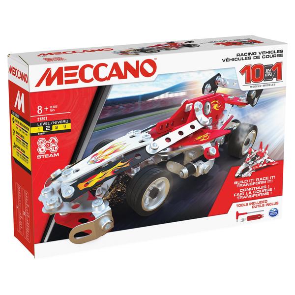 Meccano - Voiture de course 10 modèles