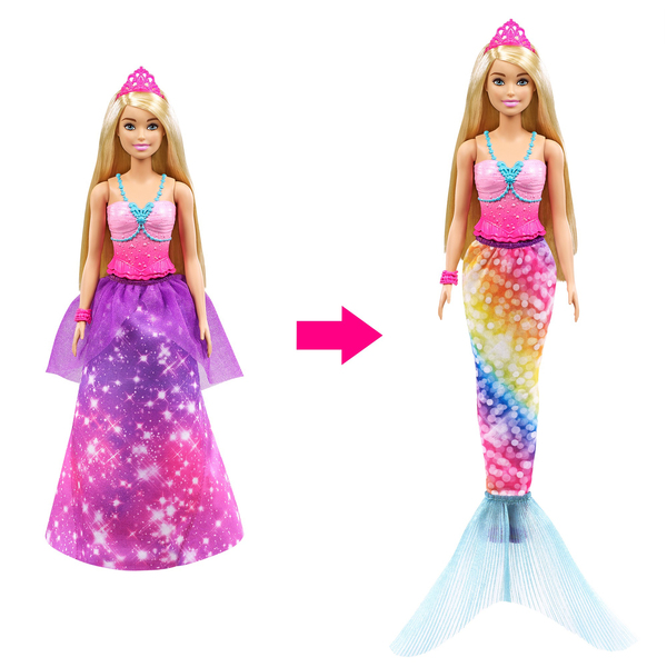 Barbie princesse transformation sirène