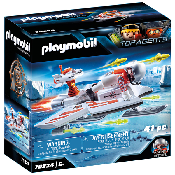 70234 - Playmobil Top Agents - Agent volant de la Spy Team