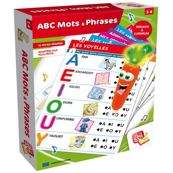 Maxi fiches ABC mots et phrases