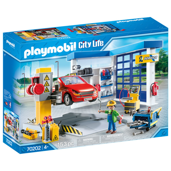 70202 - Playmobil City Life - Garage automobile