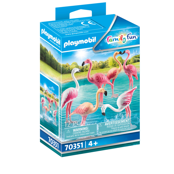 70351 - Playmobil Family Fun - Groupe de Flamants roses