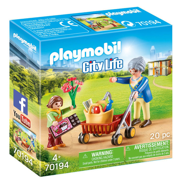 70194 - Playmobil City Life - Petite fille et grand-mère