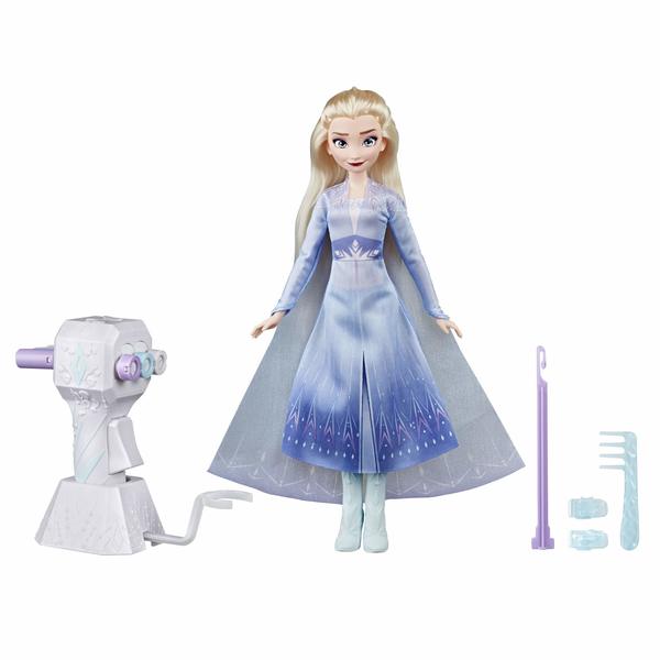 Tête à coiffer Anna Elsa Disney 26 cm avec accessoires La Reine
