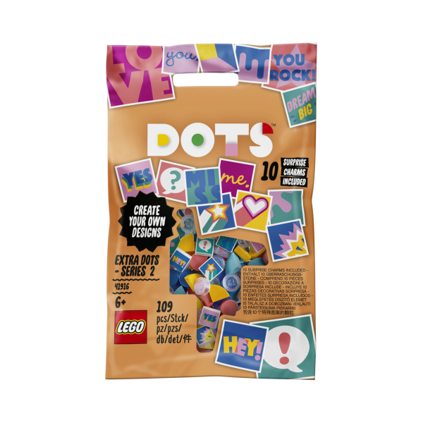 41916 - LEGO® DOTS - Tuiles de décoration série 2