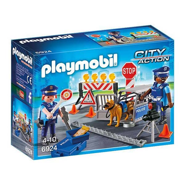 6924 - Barrage de Police - Playmobil City Action
