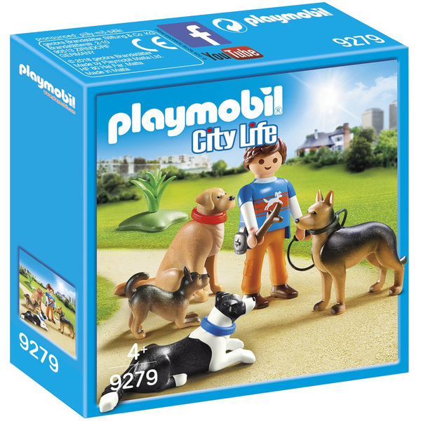 9279 - Entraineur et chiens Playmobil City Life