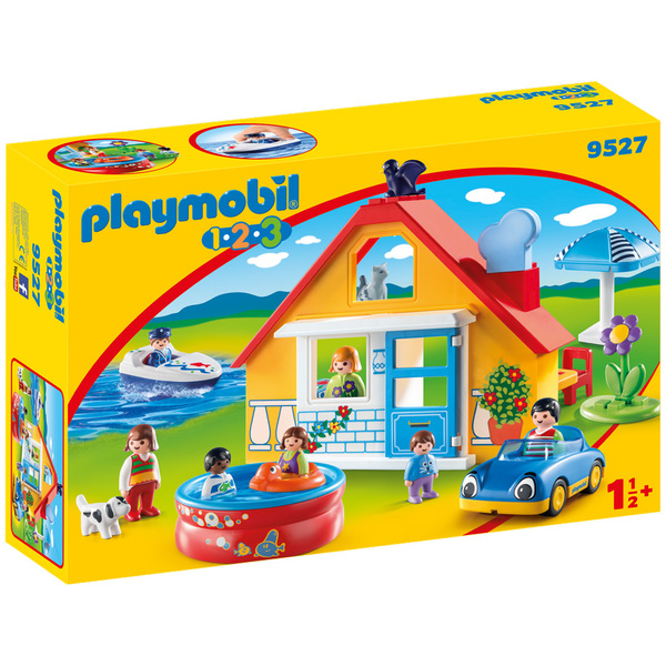 9527 - Playmobil 1.2.3 Maison de vacances