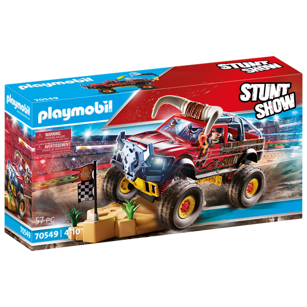 70549 - Playmobil Stuntshow - 4x4 de cascade Taureau