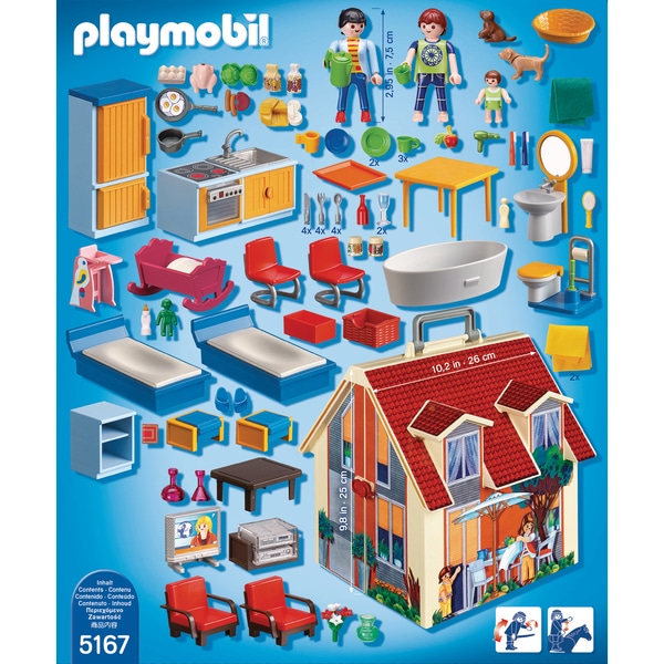 5167 - Playmobil Dollhouse - Maison transportable