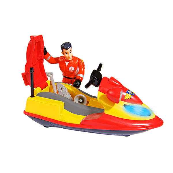 Jet Ski Juno avec Figurine Elvis Sam le pompier