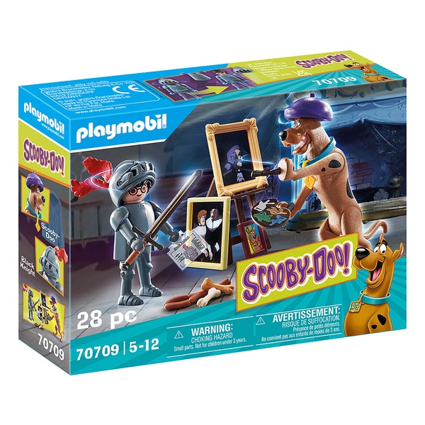 70709 - Playmobil Scooby-Doo avec le chevalier noir