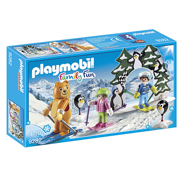9282 - Moniteur de ski avec enfants Playmobil Family Fun