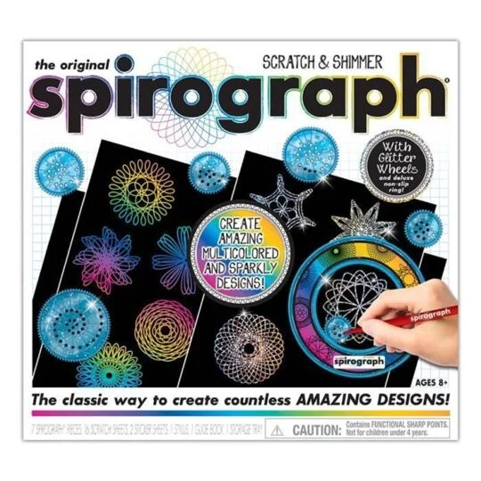 Spirograph Scratch & Sparkle