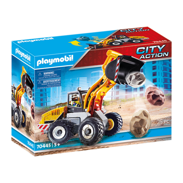 70445 - Playmobil City Action - Chargeuse sur pneus