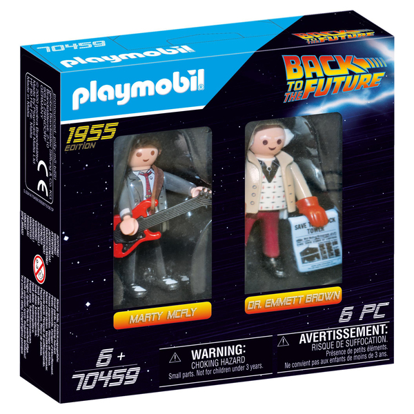 70459 - Playmobil Retour vers le futur - Marty et Dr. Brown