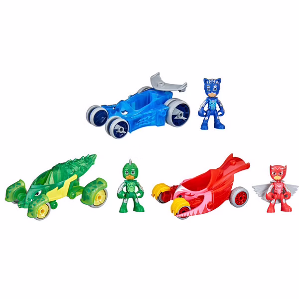 Véhicule animaux héros et figurine - Pyjamasques
