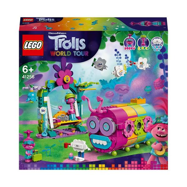 41256 - LEGO® Trolls World Tour - Le bus chenille arc-en-ciel