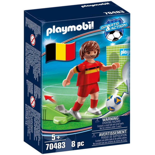 70483 - Playmobil Sports & Action - Joueur de foot belge