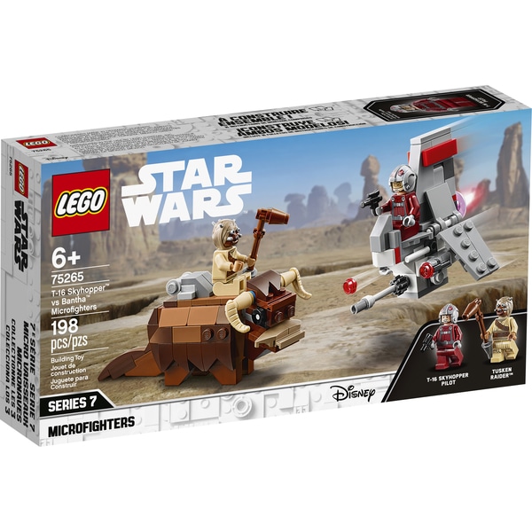 75265-LEGO® Star Wars Le combat des Microfighters : T-16 Skyhopper contre Bantha
