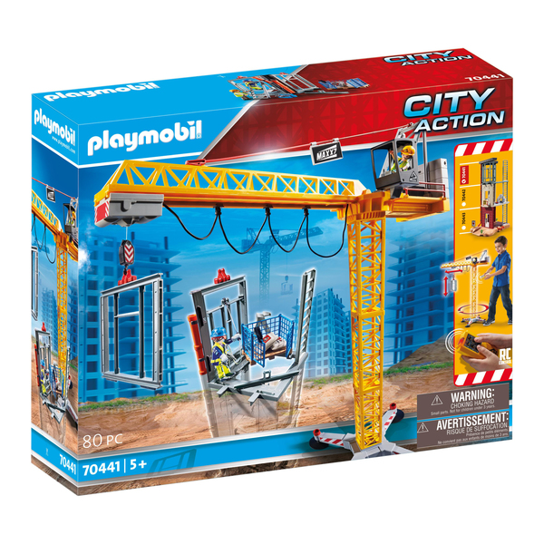 70441 - Playmobil City Action - La grue radio-commandée