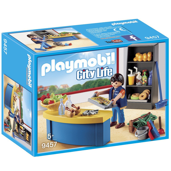 9457 - Surveillant avec boutique Playmobil City Life
