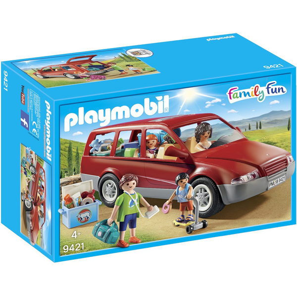 9421- Famille avec voiture Playmobil Family Fun