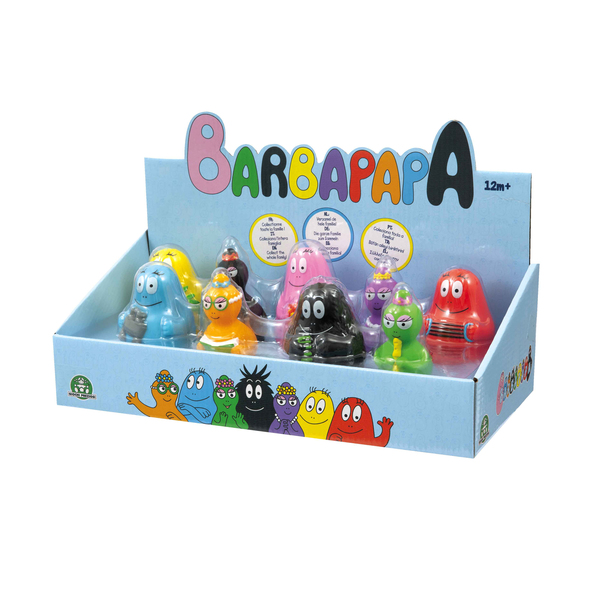 Coffret 9 figurines famille Barbapapa