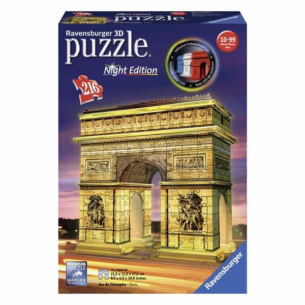 Puzzle 3D Arc de Triomphe Night Edition