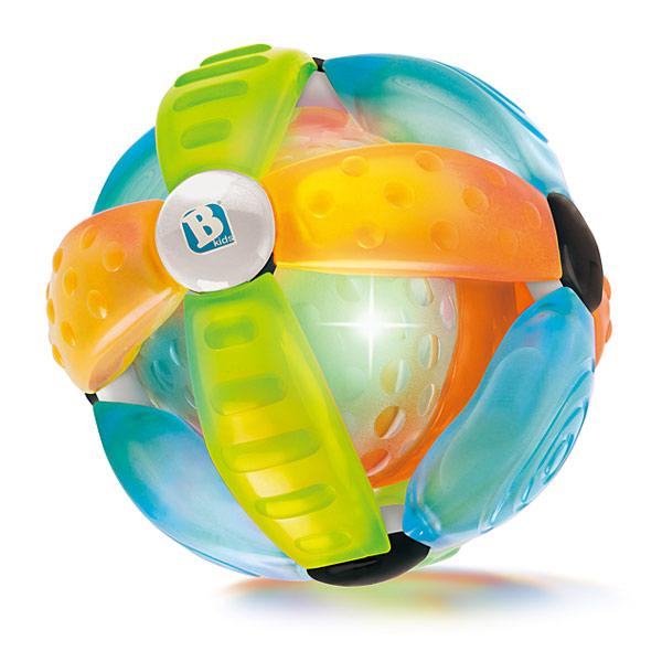 Balle lumineuse clignotante à LED sautant Joggle Bopper musique